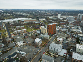 Aerial Drone of Rutgers New Brunswick