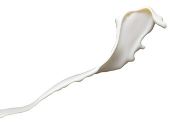 Milk Splash  on transparent png, easy to use