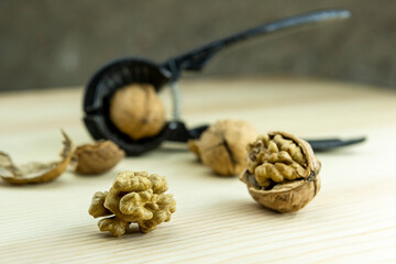 walnut and nutcracker
