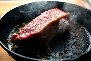 Searing Steak
