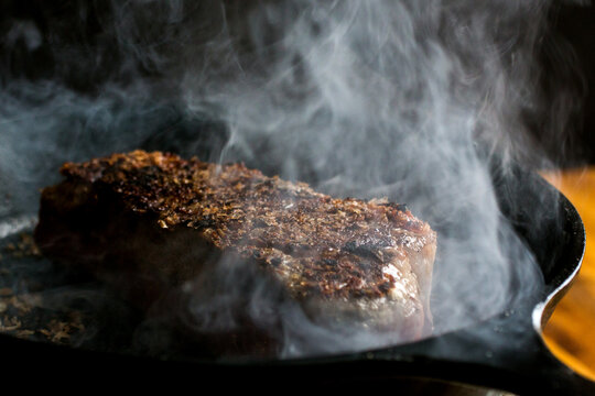 Searing Steak