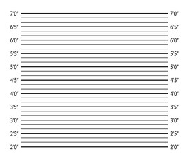 Police lineup or mugshot background. Vector