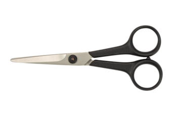 Isolated hair cutting scissors shears