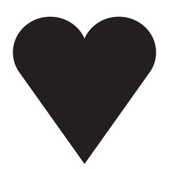 black hart icon