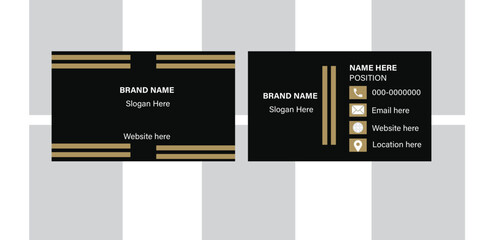 Modern Business Card.Creative and clean Business Card.Template business card,Vector Illustration.Modern Geometric name card, Clean template Vector Design.