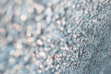 Natural blurred abstract background  of broken glass.