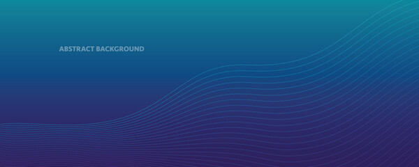 Abstract universal header template. Colored spots and strokes isolated on dark blue background cover template. Vector illustration