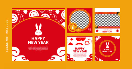 Instagram template for Chinese new year