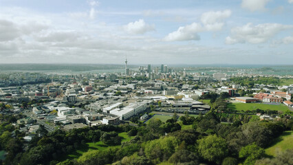 Auckland New Zealand drone