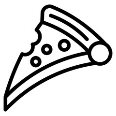 pizza slice line 