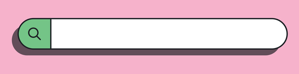 Obraz premium Search engine icon. PC user interface from the 90s. Retro style. Old design. Vector illustration