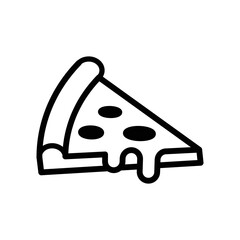 Pizza icon vector design template