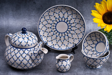 service vaisselle en céramique