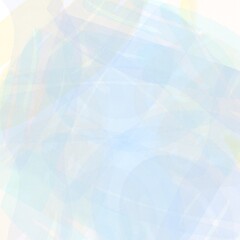 Translucent texture background.  Gentle blue pattern for the background.  pale yellow and lilac lines and shapes.  abstraction for decoration