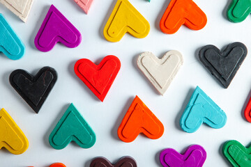 
Texture with love hearts for design. Valentines day card concept. Heart for Valentines Day greeting card. Love is