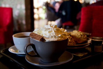 Coffee and a Flake
