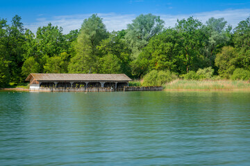 Summer at the Chiemsee, Bavaria, Germany.