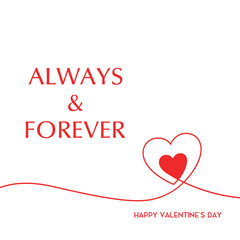 Creative Professional Trendy and Minimal Valentine's Day Logo Design, Love Heart in Editable Vector Format