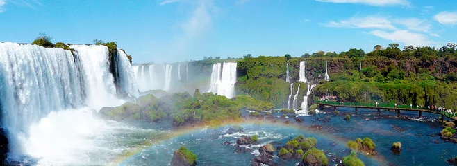  Iguazu waterfall seen from Brazil © Eduardo