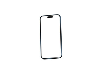 smartphone  With Blank Screen in 3d