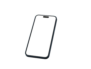 Modern frameless smartphone Mock up