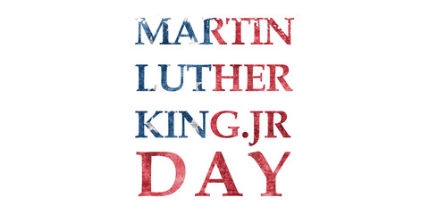 Martin luther king jr. day. American flag. MLK Banner of memorial day