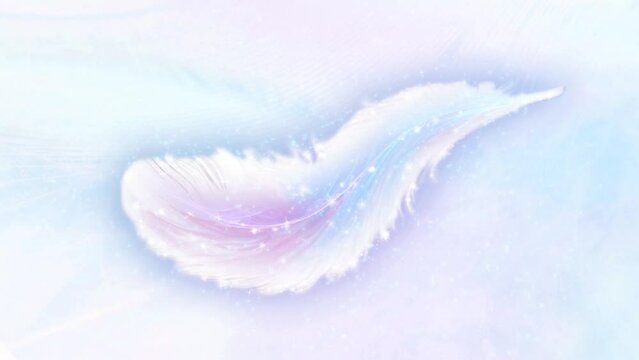 Ethereal Angel Feather Meditation Animation, Video, Visualizer
