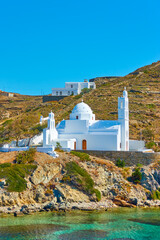 Greek church in Paros Island