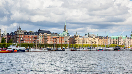 Strandvagen boulevard in Stockholm
