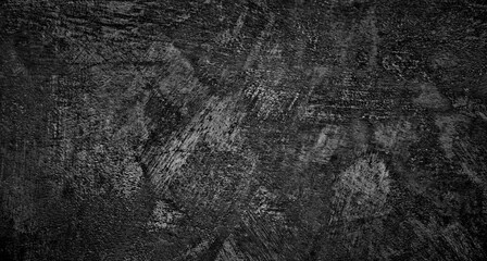 Fototapeta na wymiar Black cement background. Wall texture