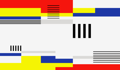 Modern and clean abstract vector background with shapes and lines