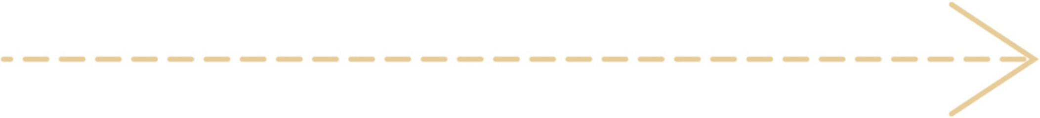 Broken Line Arrow Design Element Vector