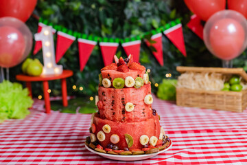 Fototapeta premium FRUTAS PARA DECORAR