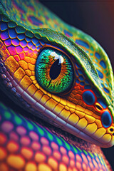 Rainbow Snake Python