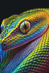 Rainbow Snake Python 