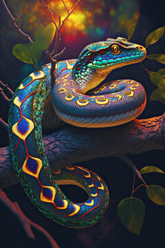 Rainbow Snake Python