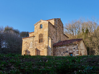 San Miguel de Lillo is a pre romanesque Asturian church built on the  Naranco mount, part of the...