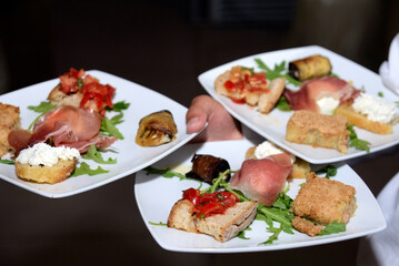 servizio antipasti
