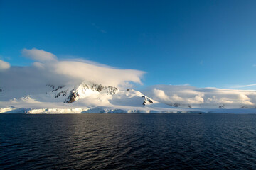 clouds over the sea