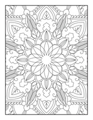 abstract background,Mandala Coloring Pages, Mandala, Pattern Coloring Page, Coloring Page