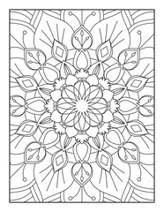 abstract background,Mandala Coloring Pages, Mandala, Pattern Coloring Page, Coloring Page