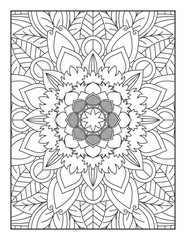 abstract background,Mandala Coloring Pages, Mandala, Pattern Coloring Page, Coloring Page