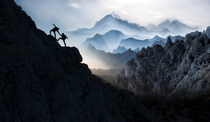 enormous mountain ranges, beautiful landscapes and sporting adventure trips