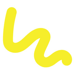 Retro 90s Shape Design Element 