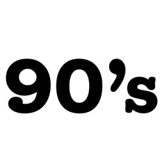 Retro 90s Shape Design Element 