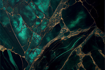 Fototapeta premium Emerald Green Marble texture