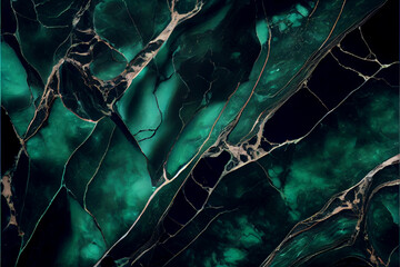 Fototapeta premium Emerald Green Marble texture