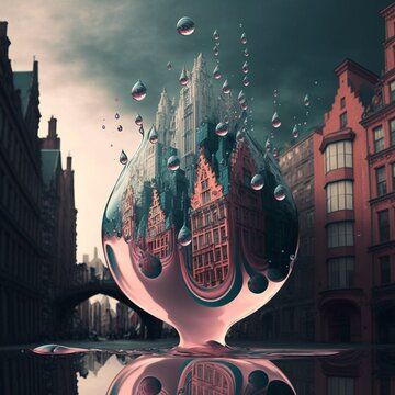City in Water