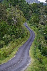 Aerial view of Boquete in the Chiriqui province of western Panama.
