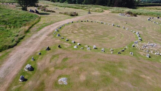 Aerial video of Beaghmore Neolithic Stone Circles Co Tyrone Northern Ireland 1 4K.mp4
